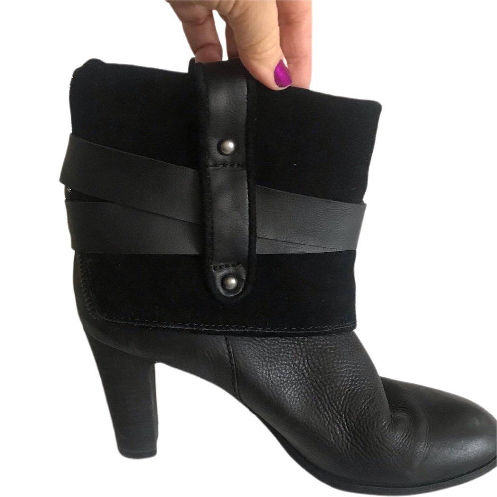 Nine West Leather Ankle Boots